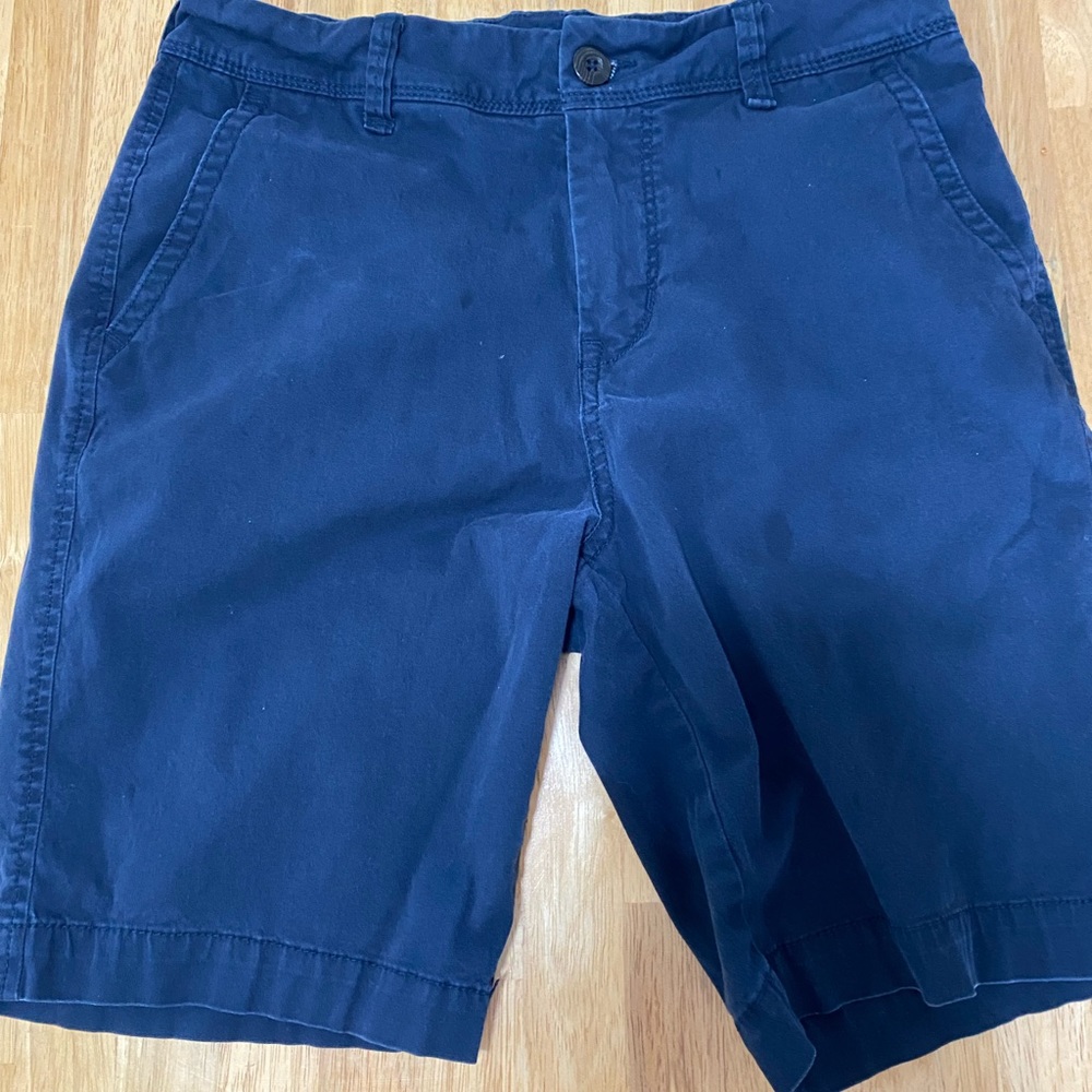 Dark blue khaki shorts